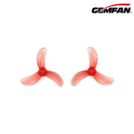 Load image into Gallery viewer, Gemfan 1608-3 40mm Tri-Blade 1.0mm Shaft Propellers - (4CW+4CCW) - Choose Color