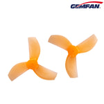 Load image into Gallery viewer, Gemfan 35mm Durable Tri-Blade Propellers 1mm Shaft (4CW+4CCW) - Choose Your Color