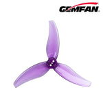 تحميل الصورة إلى عارض المعرض، Gemfan Hurricane 3.5" 3630-3 PC Durable Tri-Blade Prop T-Mount 1.5mm (2CCW+2CW) - Choose Color