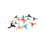 Load image into Gallery viewer, Gemfan 1608-3 40mm Tri-Blade 1.0mm Shaft Propellers - (4CW+4CCW) - Choose Color