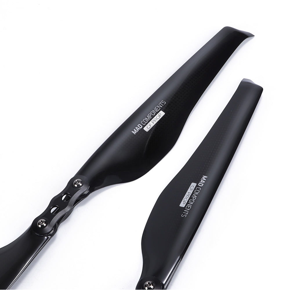 15.2x5 inch FLUXER Pro Glossy Carbon fiber folding propeller for the ...