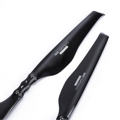 15.2x5 Inch FLUXER Pro Glossy Carbon fiber folding propeller for the professional drone