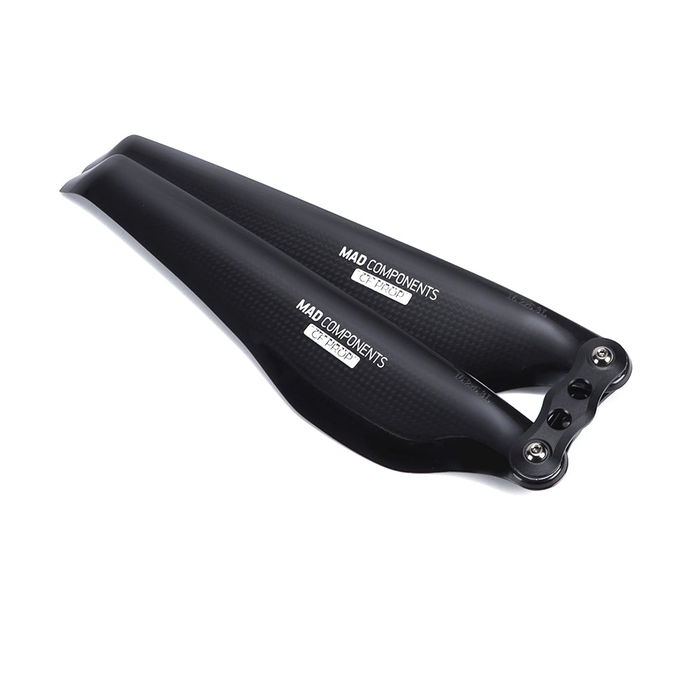 مروحة FLUXER Pro القابلة للطي المصنوعة من ألياف الكربون مقاس 15.2 × 5 بوصة 