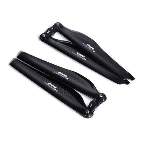 15.2x5 Inch FLUXER Pro Glossy Carbon fiber folding propeller for the professional drone