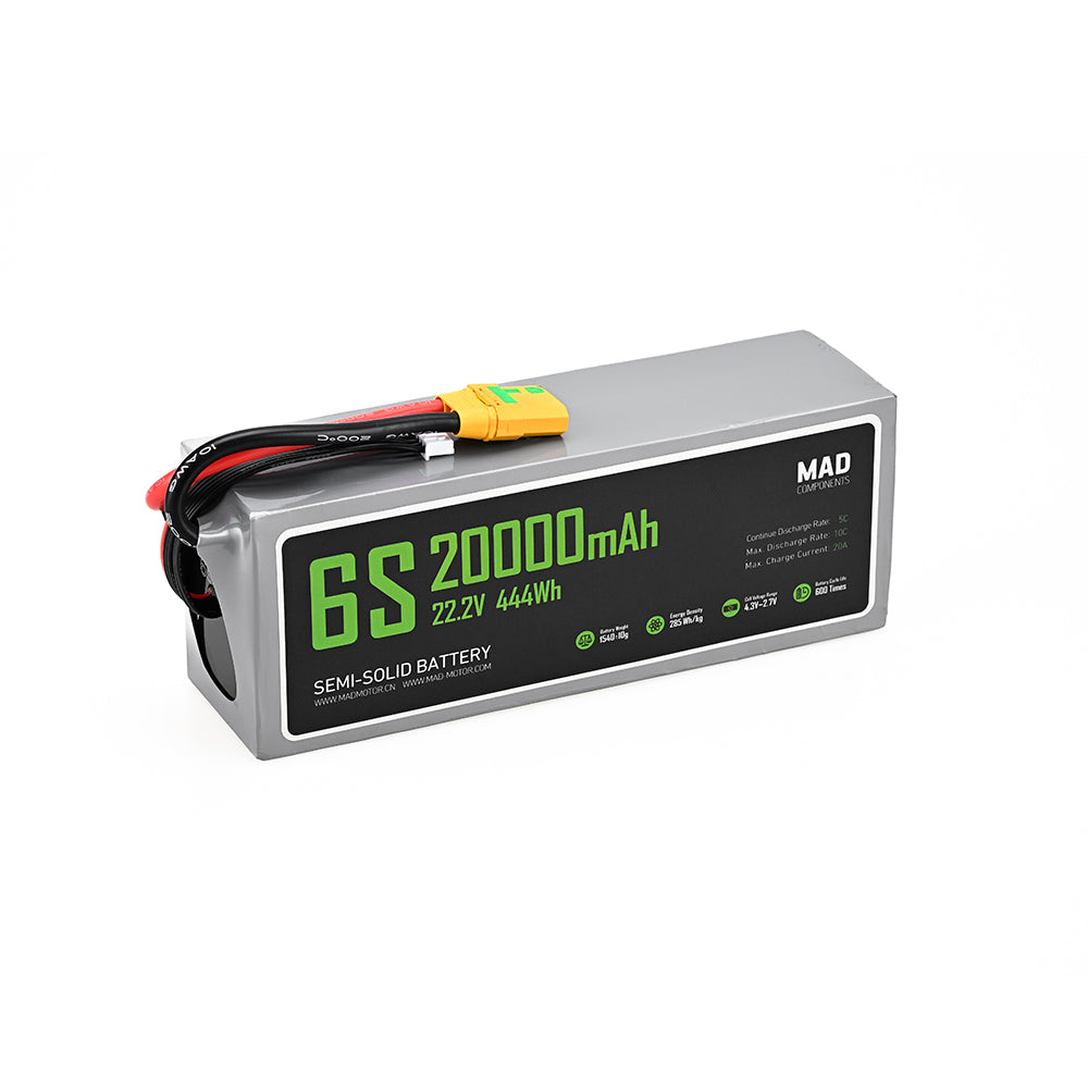 6S 20Ah Drone Battery