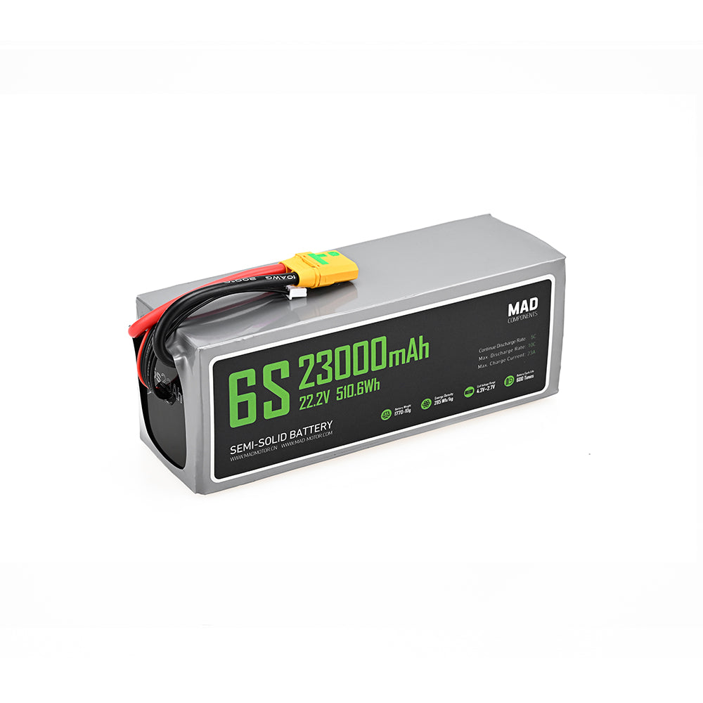6S 23Ah Drone Battery