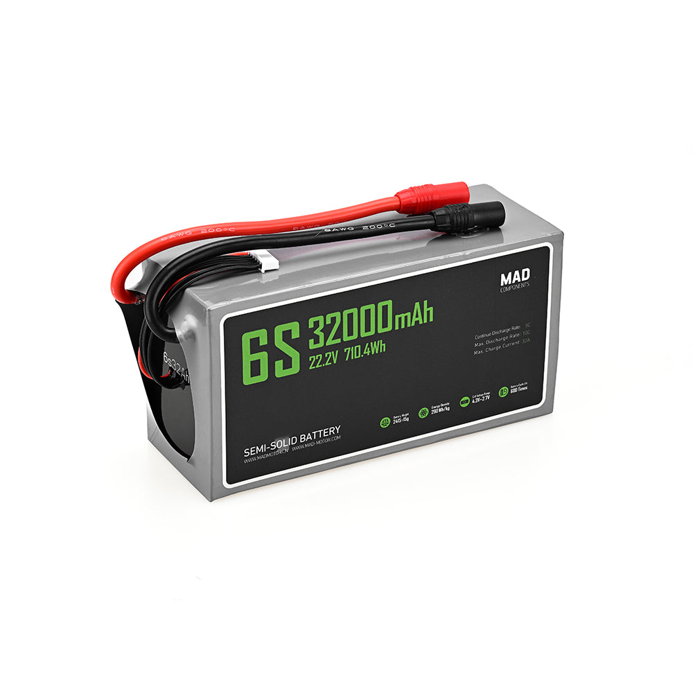 6S 32Ah Drone Battery