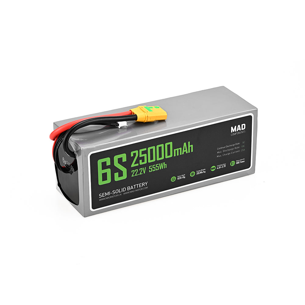6S 25Ah Drone Battery