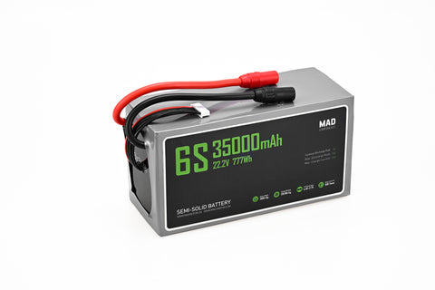 6S 35Ah Drone Battery