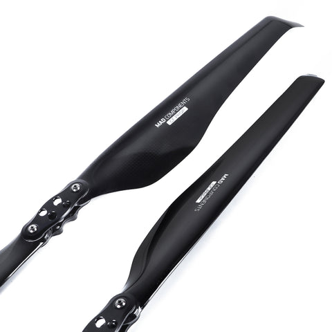 20.2x6.6 Inch FLUXER Pro Glossy Carbon fiber folding propeller for the professional drone multirotor