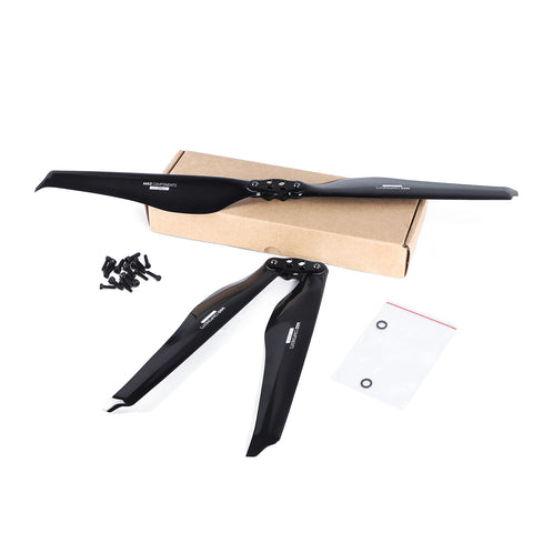 20.2x6.6 Inch FLUXER Pro Glossy Carbon fiber folding propeller for the professional drone multirotor