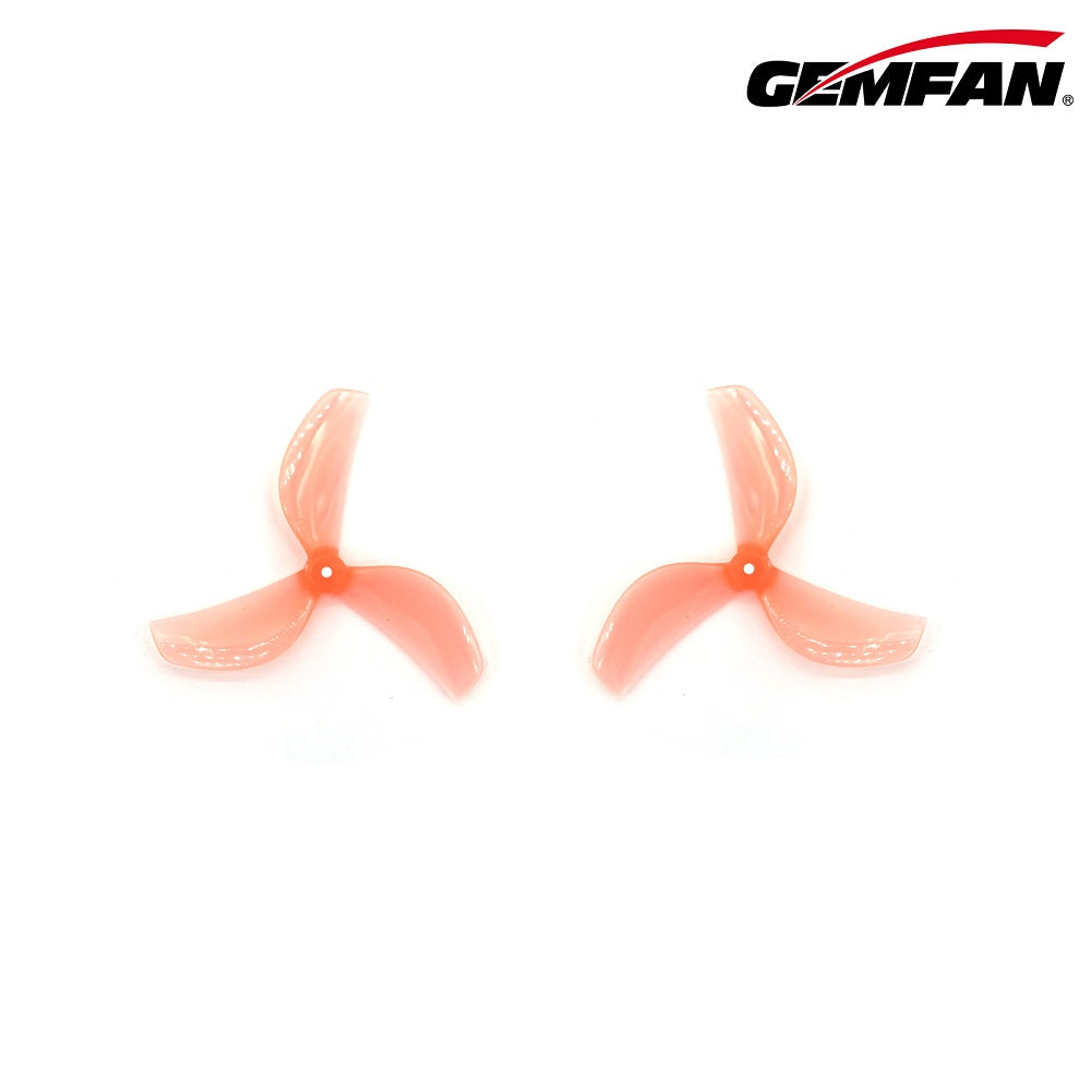 Gemfan 45mm-3 Tri-Blade 1.5mm Shaft Propellers - (4CW+4CCW) - Choose Color
