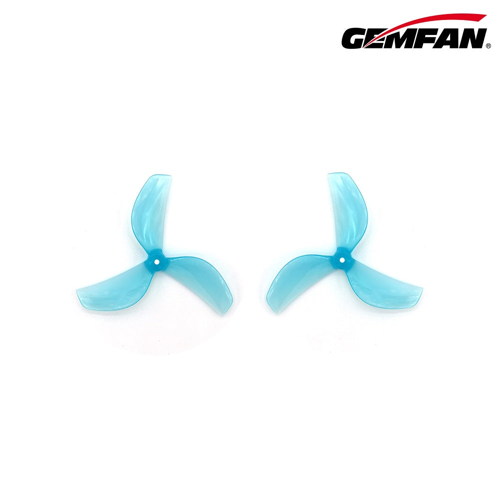 Gemfan 45mm-3 Tri-Blade 1.5mm Shaft Propellers - (4CW+4CCW) - Choose Color