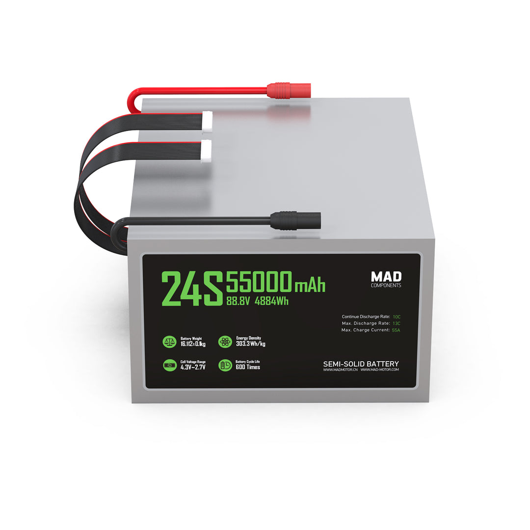 MAD 24S 55Ah Drone Solid State Lithium-ion Battery