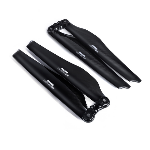 24.2x7.9 Inch FLUXER Pro Glossy Carbon fiber folding propeller for the professional drone and multirotor 1pair(CW+CCW)