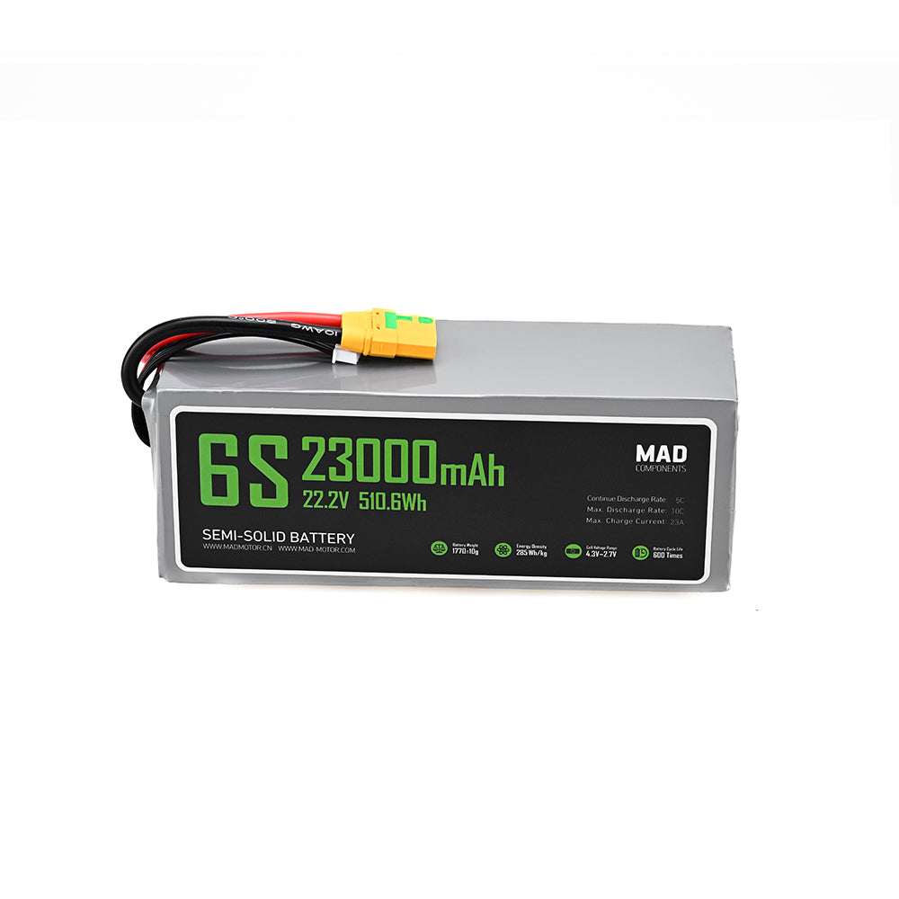 6S 23Ah Drone Battery