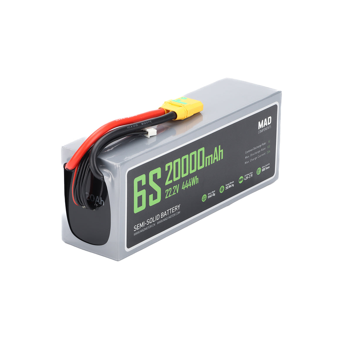 6S 20Ah Drone Battery