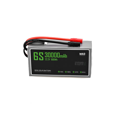 6S 30Ah Drone Battery