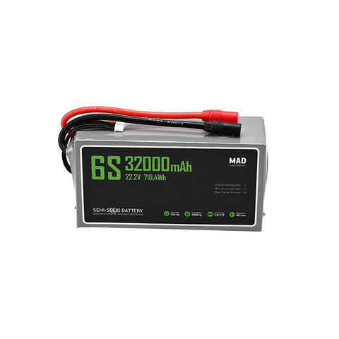6S 32Ah Drone Battery