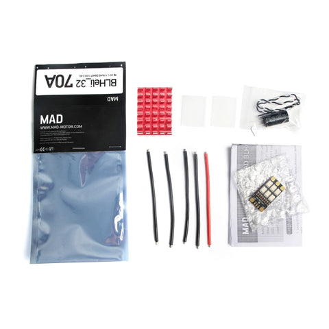 MAD BLHeli_32 70A 2-8S Drone ESC