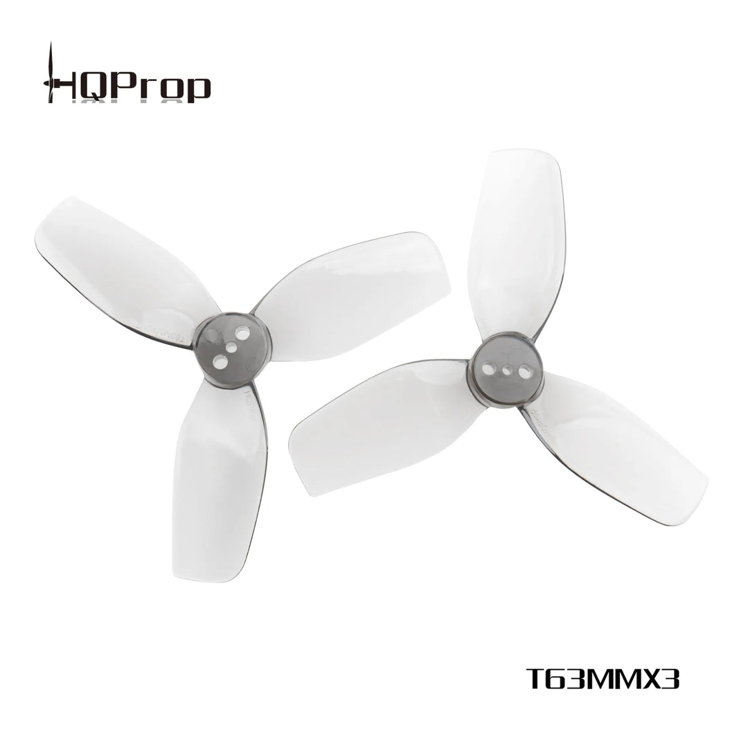HQProp DT63MMX3 V2 Grey (2CW+2CCW)-Poly Carbonate