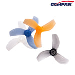 Load image into Gallery viewer, Gemfan 35mm Durable Tri-Blade Propellers 1mm Shaft (4CW+4CCW) - Choose Your Color