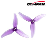 Load image into Gallery viewer, Gemfan Hurricane 3.5" 3630-3 PC Durable Tri-Blade Prop T-Mount 1.5mm (2CCW+2CW) - Choose Color