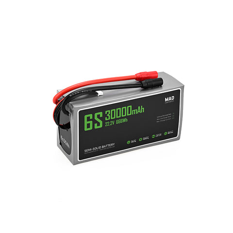 6S 30Ah Drone Battery