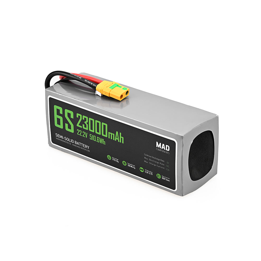 6S 23Ah Drone Battery