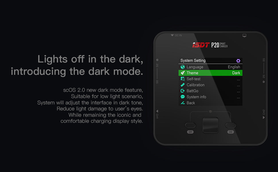 P20 Lipo Charger,DC 500WX2 20A Smart Charger for LiFe, LiIon, LiPo(1-8S)/LiHv(1-70S)/Pb(1-12S); NiMH/Cd(1-16S) Batteries