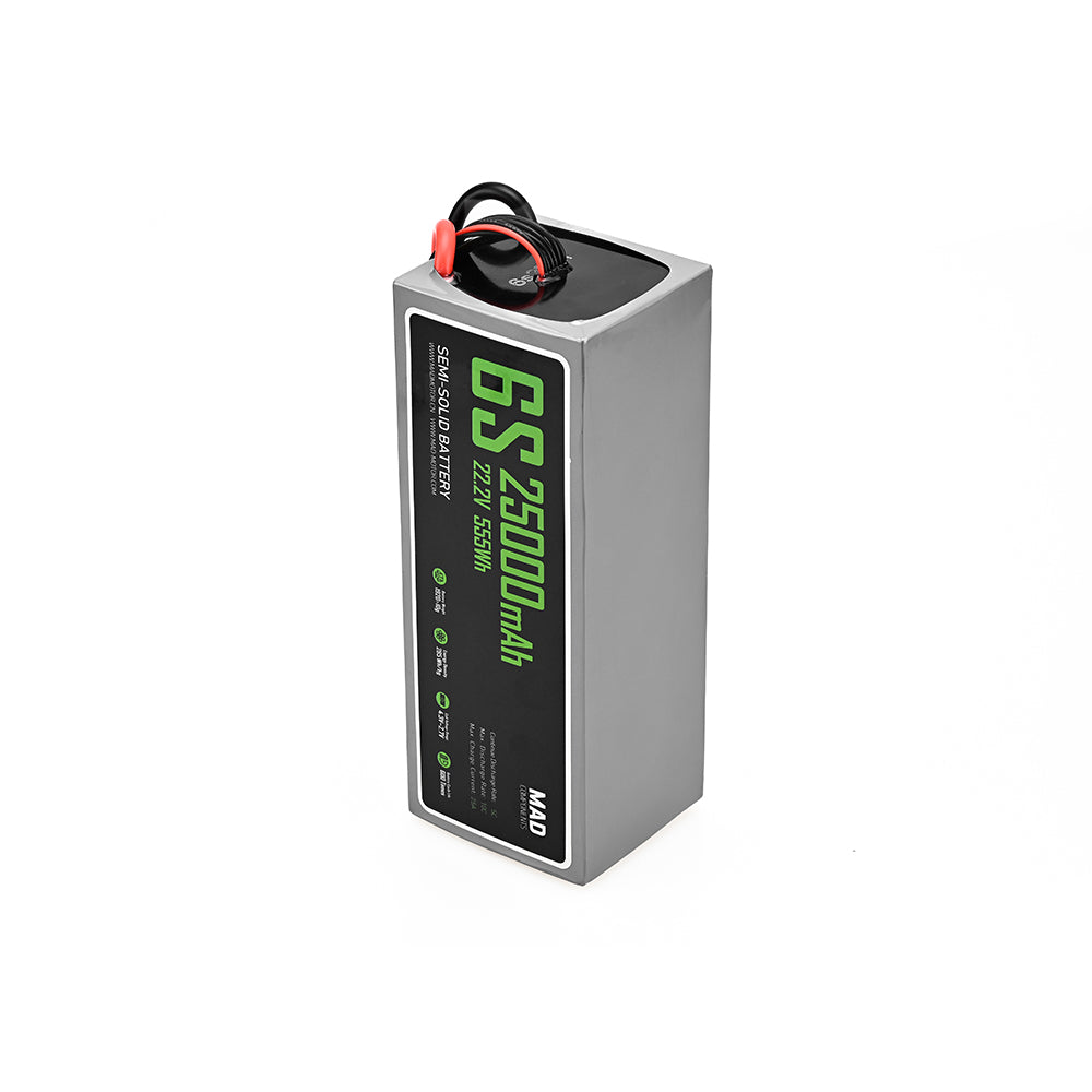 6S 25Ah Drone Battery