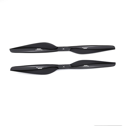 FLUXER 40x13.1 Inch glossy series carbon fiber propeller for large and heavy delivery drone multirotor CW+CCW 1 Pair