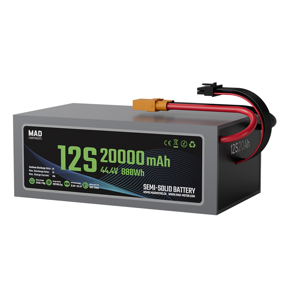 12S 20Ah ドローンバッテリー