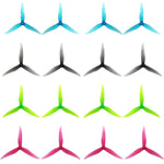 Load image into Gallery viewer, Gemfan Hurricane SL 5125-3 Tri-Blade 1.5mm T-Mount 5 inch Ultralite Racing Prop - Choose Color