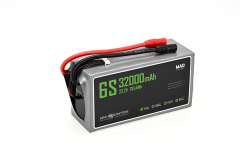 6S 32Ah Drone Battery