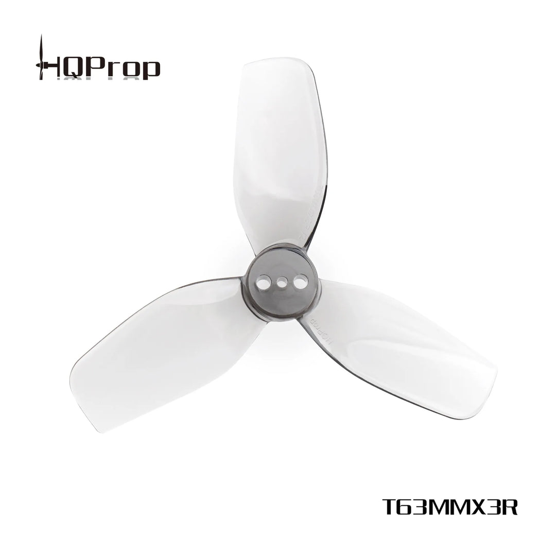 HQProp DT63MMX3 V2 Grey (2CW+2CCW)-Poly Carbonate