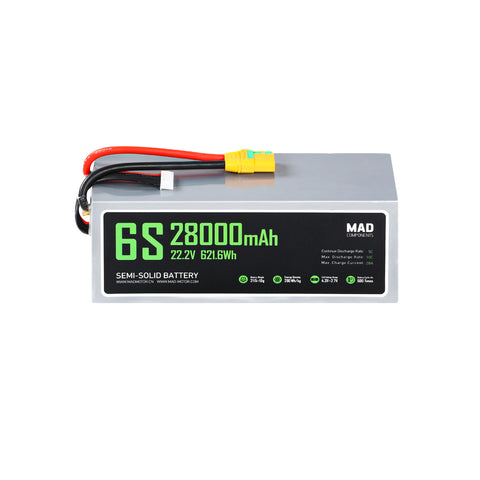 6S 28Ah (27.5Ah) Drone Battery