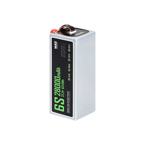 6S 28Ah (27.5Ah) Drone Battery