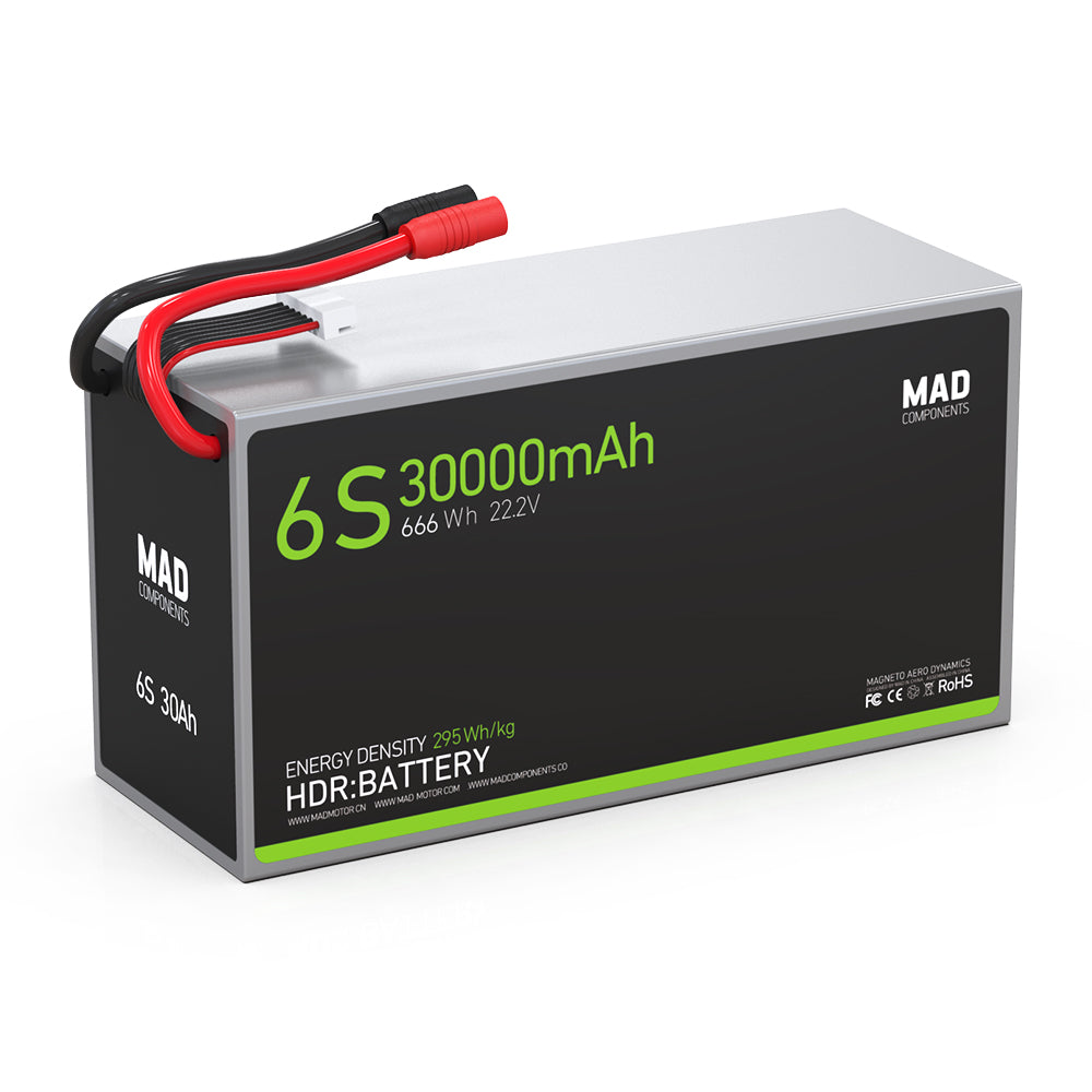 6S 30Ah Drone Battery