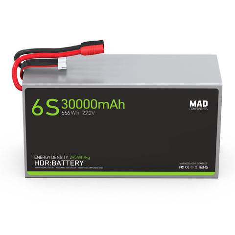 6S 30Ah Drone Battery