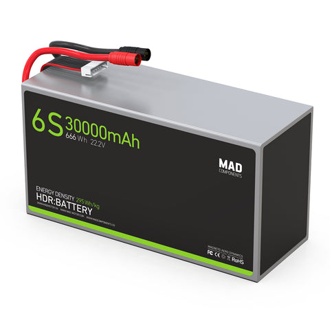 6S 30Ah Drone Battery