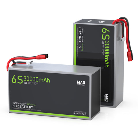 6S 30Ah Drone Battery