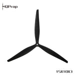 Load image into Gallery viewer, HQProp 15X10X3 (1CW+1CCW) Black-Glass Fiber Reinforced Nylon