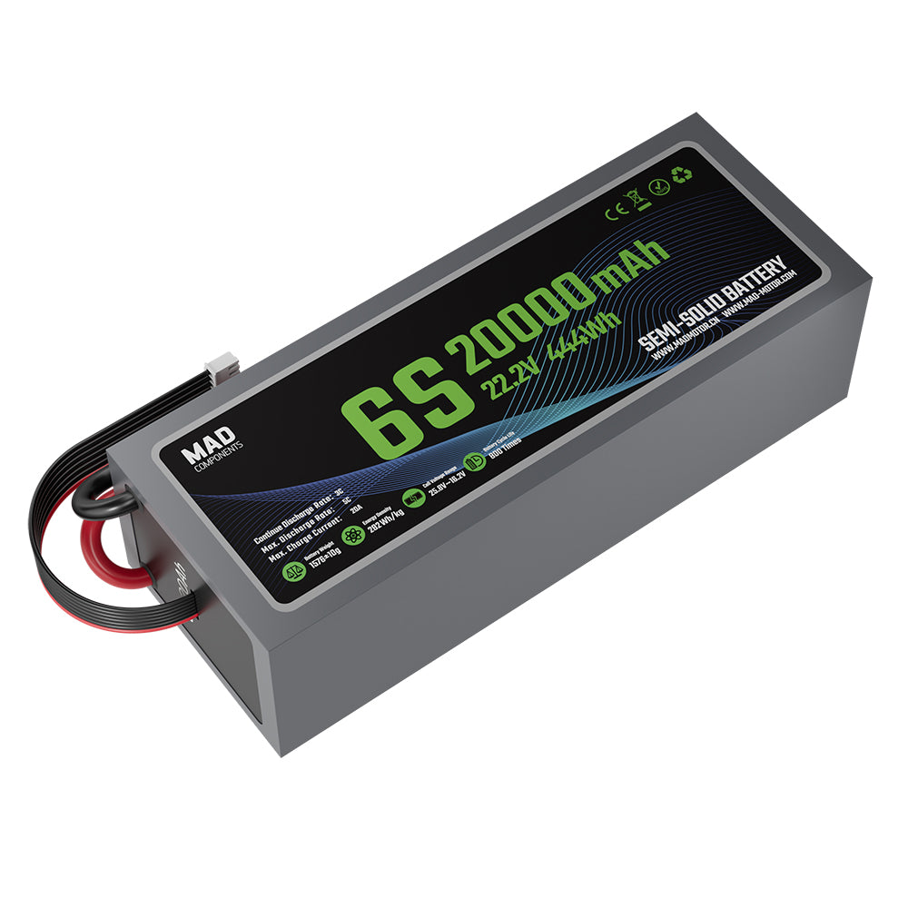 6S 20Ah ドローンバッテリー