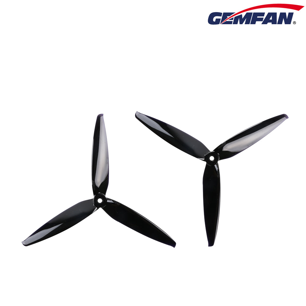 Gemfan Flash 7040 Tri-Blade 7" Prop 4 Pack - (Choose Color)
