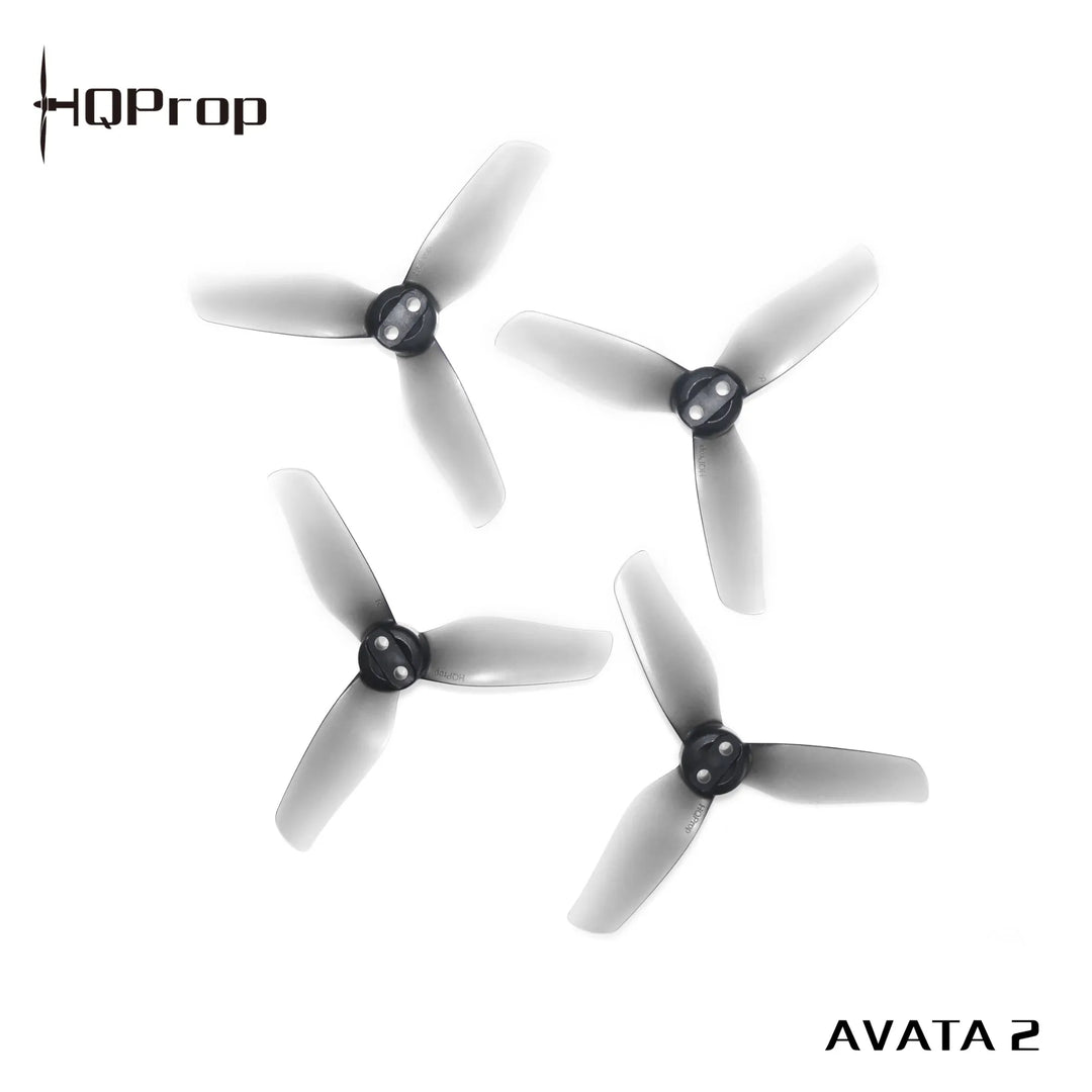 HQProp 3X3X3 for Avata 2 Grey (2CW+2CCW)-Poly Carbonate