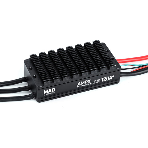 MAD AMPX ESC Regulator 120A (5-14S) for large and heavy delivery multirotor