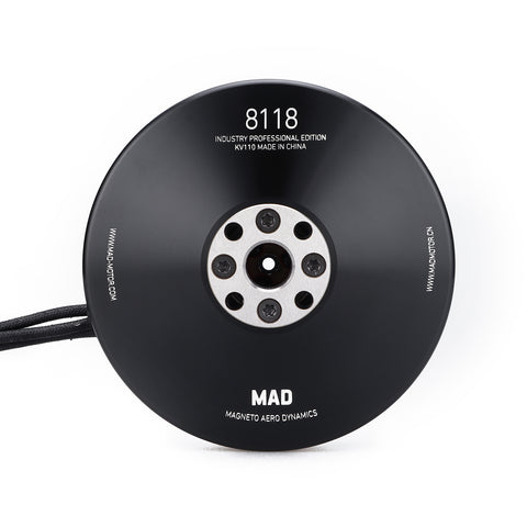 MAD 8118 IPE brushless drone motor for the long flight time multirotor hexacopter octocopter