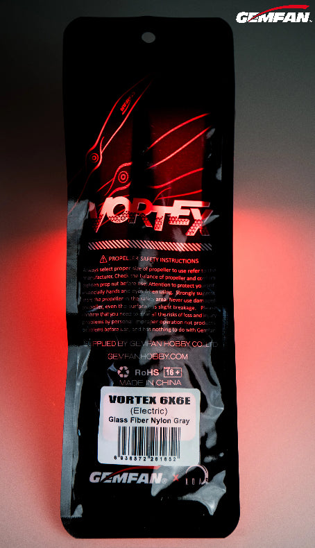 VORTEX 6X6E/6X6R Electric Glass Fiber Nylon（2 pieces/bag)