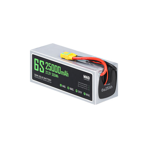 6S 25Ah Drone Battery